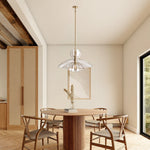Blom Layered Glass Grand Cloche Pendant Light