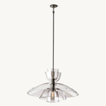 Blom Layered Glass Grand Cloche Pendant Light