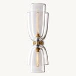 Blom Layered Glass Grand Flute Wall Sconce