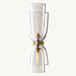 Blom Layered Glass Grand Flute Wall Sconce