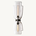 Blom Layered Glass Grand Flute Wall Sconce