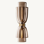 Blom Layered Glass Grand Flute Wall Sconce