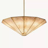 Lucette Alabaster Vein Round Chandelier 60"