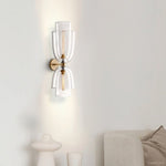 Blom Layered Glass Grand Flute Wall Sconce