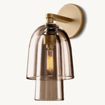 Blom Layered Glass Flute Wall Sconce
