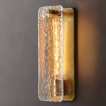 Calamette Striated Glass Wall Sconce