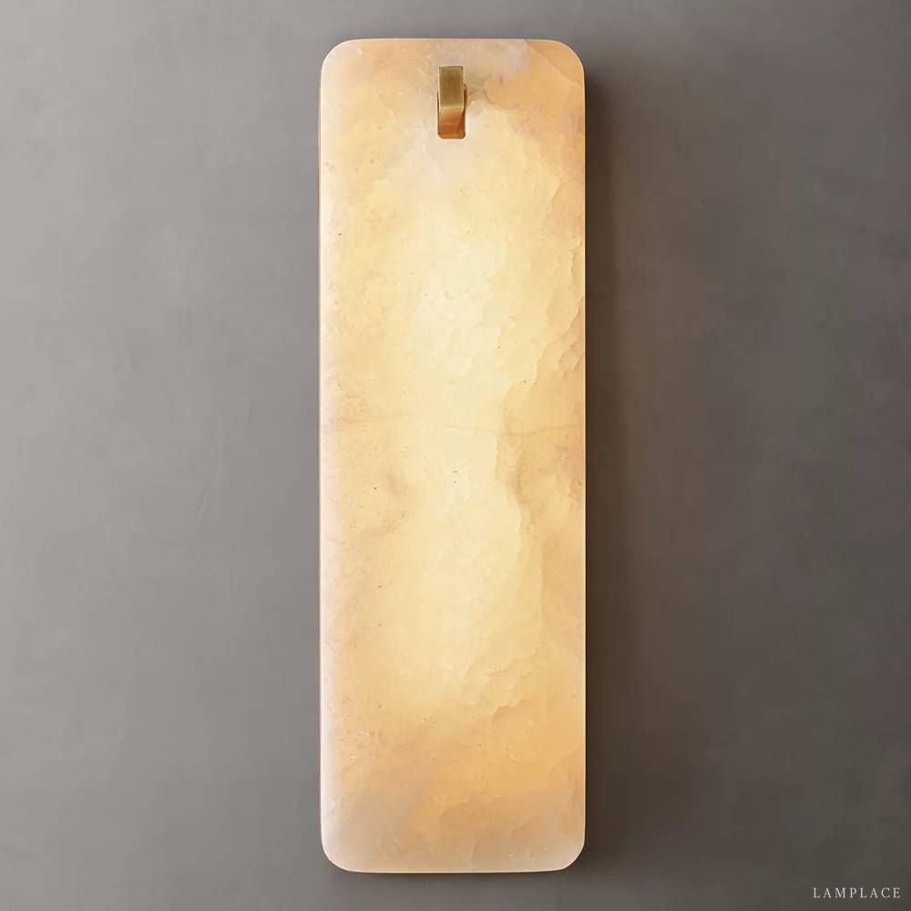 Calamette Striated Onyx Wall Sconce
