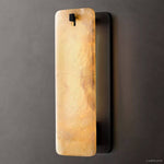 Calamette Striated Onyx Wall Sconce