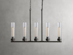 Andreas Modern Glass Linear Chandelier
