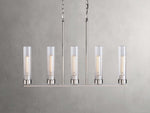 Andreas Modern Glass Linear Chandelier