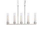 Andreas Modern Glass Linear Chandelier