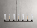 Andreas Modern Glass Linear Chandelier