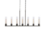 Andreas Modern Glass Linear Chandelier