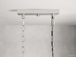 Andreas Modern Glass Linear Chandelier