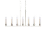 Andreas Modern Glass Linear Chandelier