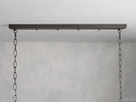 Andreas Modern Glass Linear Chandelier