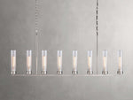 Andreas Modern Glass Linear Chandelier