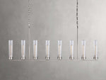 Andreas Modern Glass Linear Chandelier