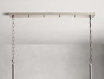 Andreas Modern Glass Linear Chandelier