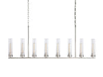 Andreas Modern Glass Linear Chandelier