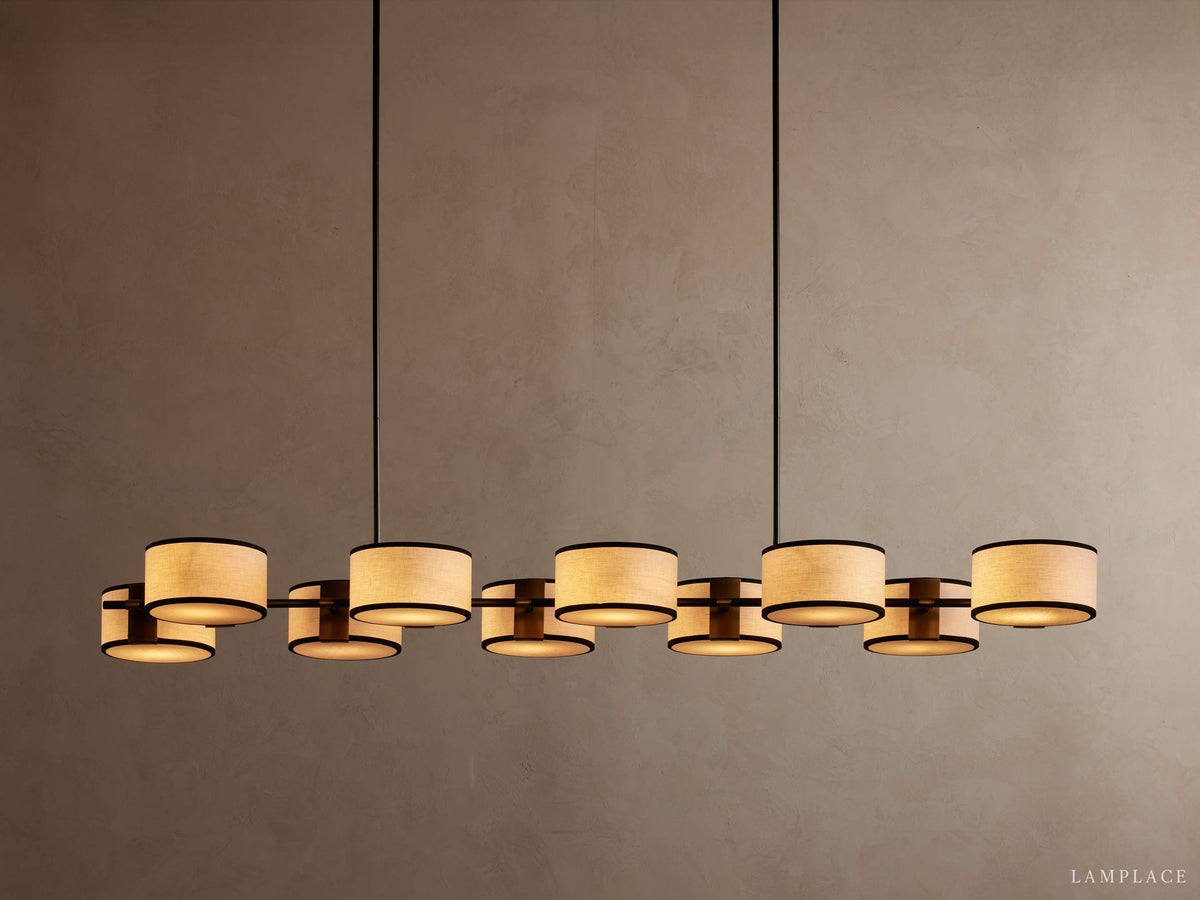 Daphne Gallery Style Linear Chandelier