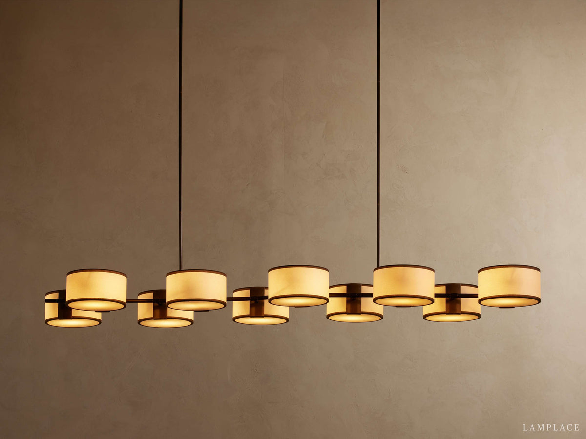 Daphne Gallery Style Linear Chandelier