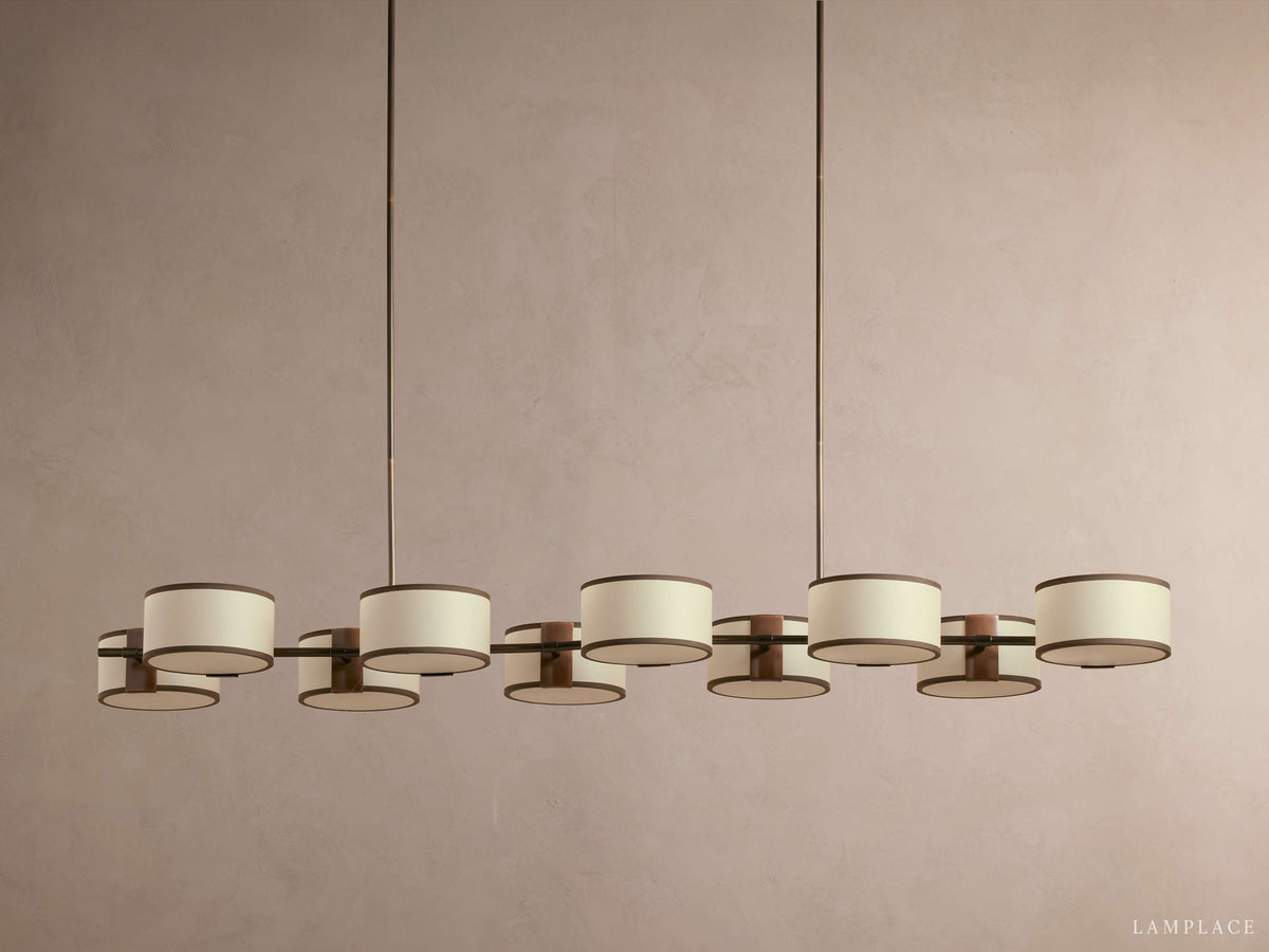 Daphne Gallery Style Linear Chandelier