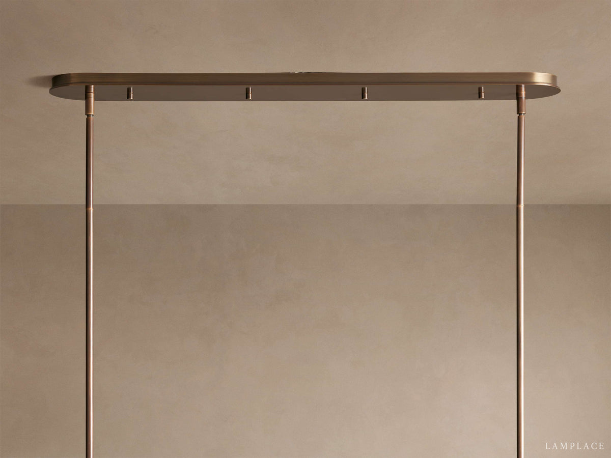 Daphne Gallery Style Linear Chandelier