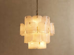 Blaire Molten Glass Round Chandelier