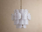 Blaire Molten Glass Round Chandelier