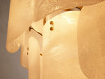 Blaire Molten Glass Round Chandelier