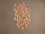 Edda Teardrop Cascade Round Chandelier