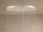 Edda Teardrop Cascade Round Chandelier