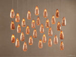 Edda Teardrop Cascade Linear Chandelier