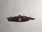Arruga Natural Wood Dome Chandelier