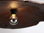 Arruga Natural Wood Dome Chandelier