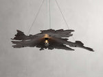 Arruga Natural Wood Dome Chandelier