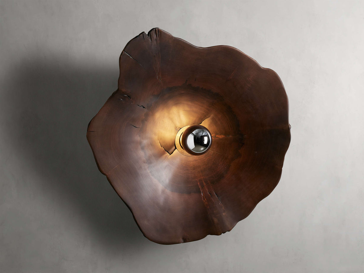 Arruga Natural Wood Pendant Light