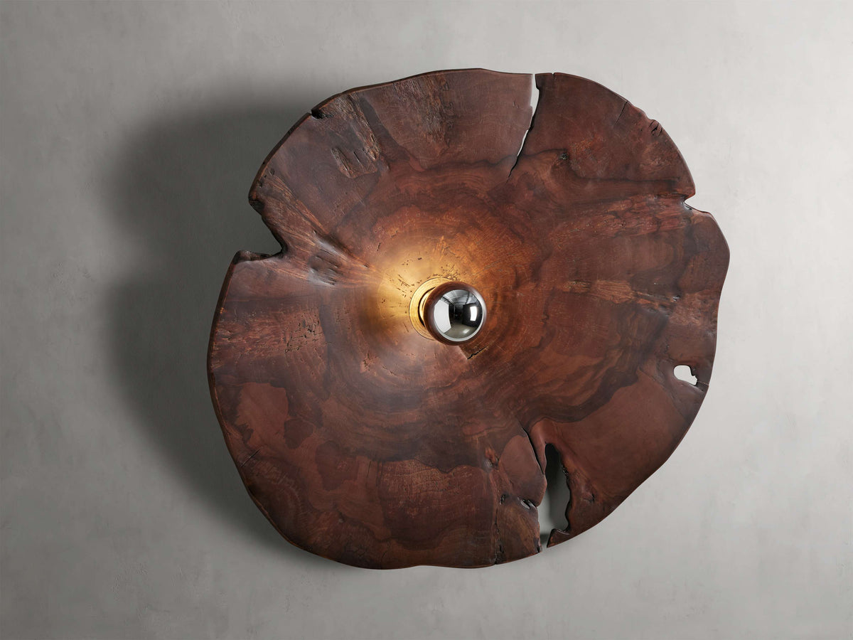 Arruga Natural Wood Pendant Light