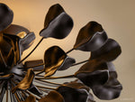 Lunaria Ceramic Leaf Flush Mount