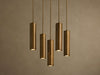 Matthie Faceted Diffused Cluster Chandelier