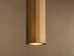 Matthie Faceted Diffused Pendant Light