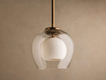Romy Porcelain Glow Pendant Light