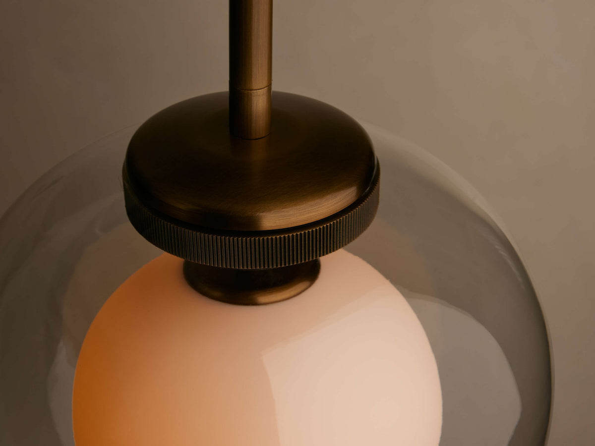 Romy Porcelain Glow Pendant Light