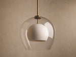 Romy Porcelain Glow Pendant Light