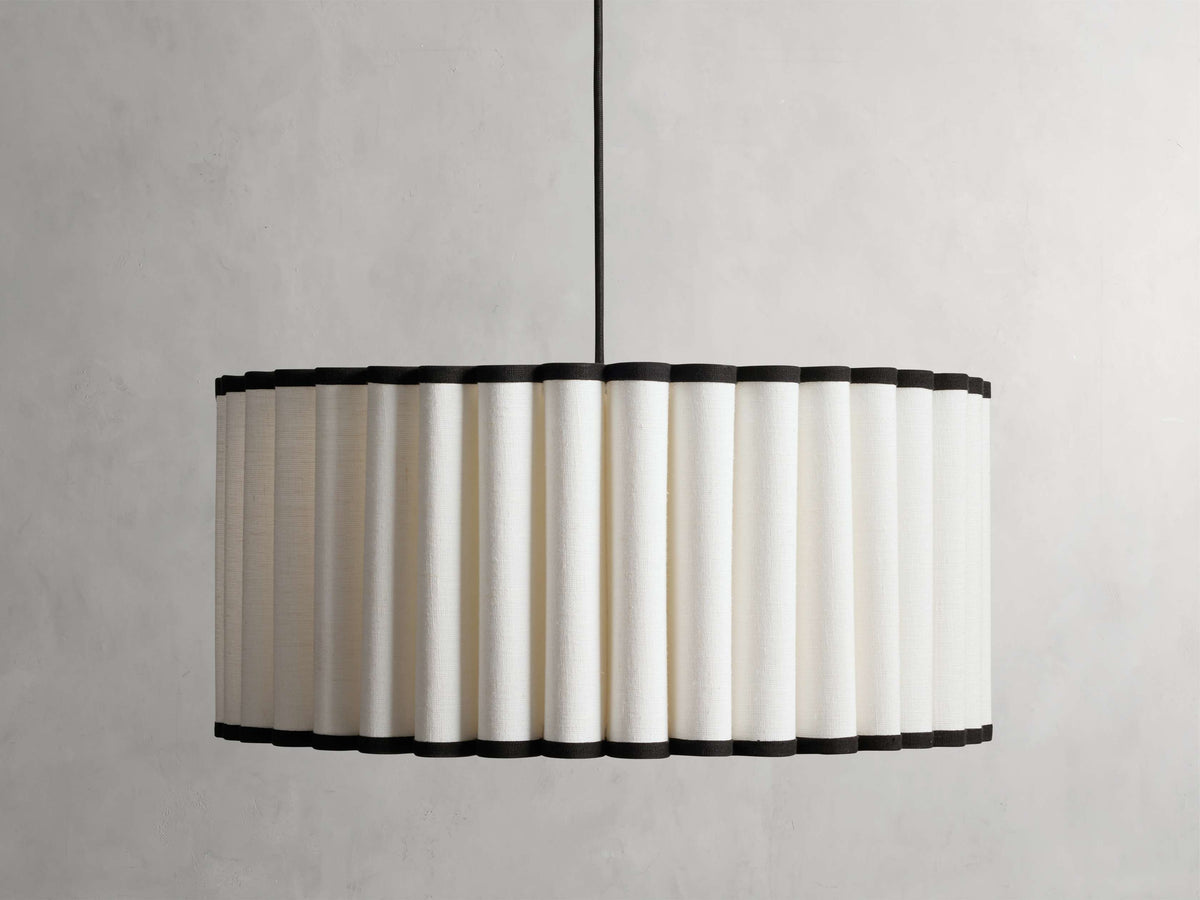 Marilyn Pleated Shape Pendant Light