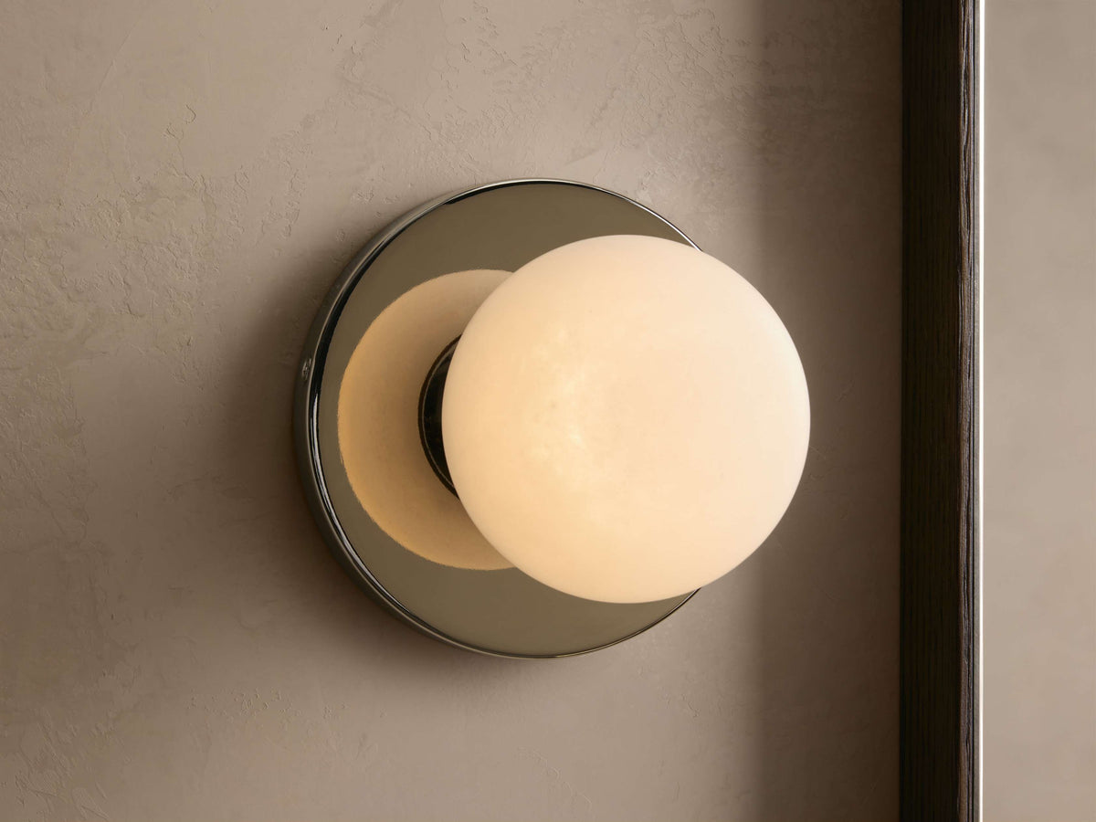 Girouette Alabaster Vein Wall Sconce