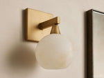 Arica Handcrafted Alabaster Wall Sconce