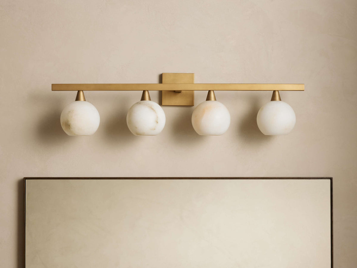 Arica Handcrafted Alabaster Wall Sconce