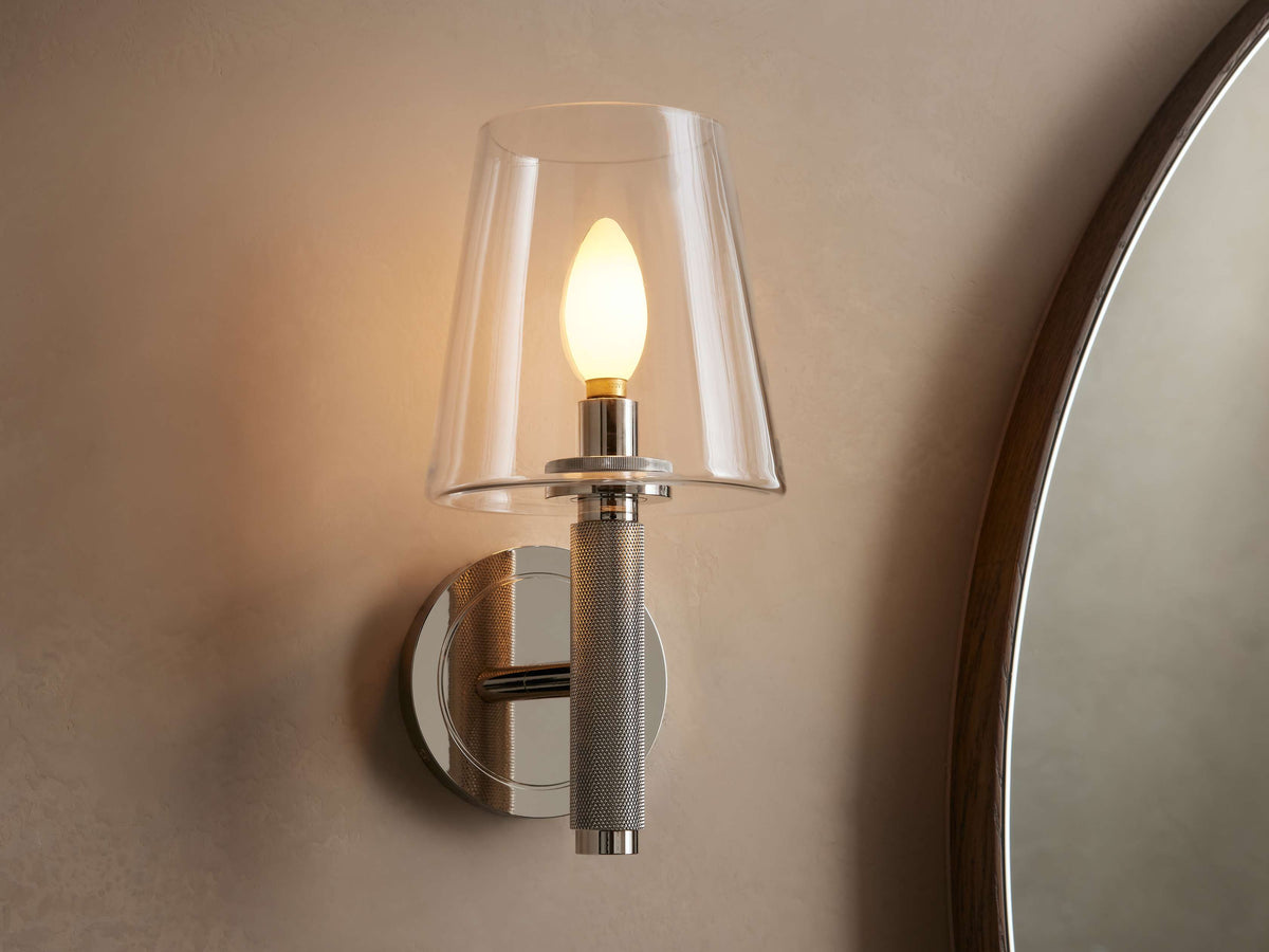 Monroe Hushed Shine Wall Sconce